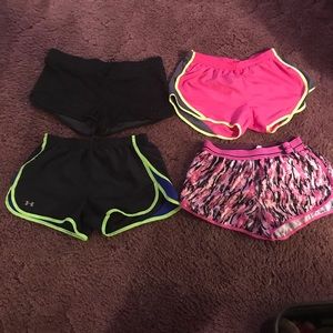 Nike, UnderArmour, and Soffee all size small